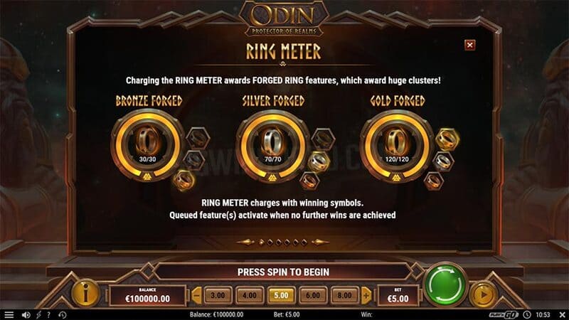 odin protector of realms casino