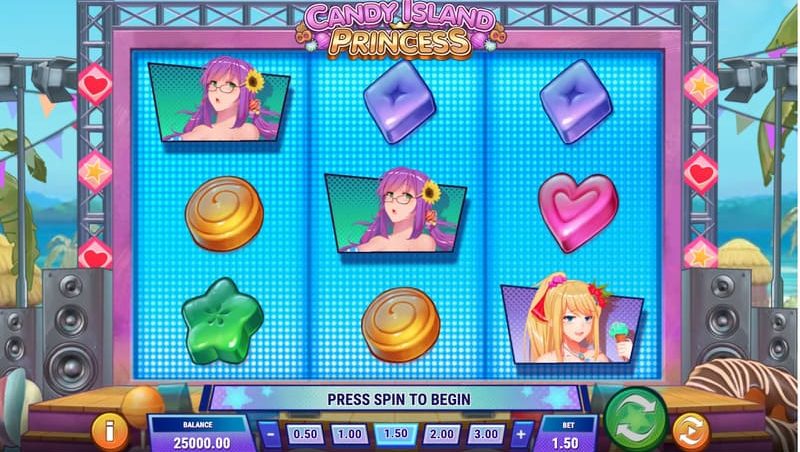 candy island princess slot review