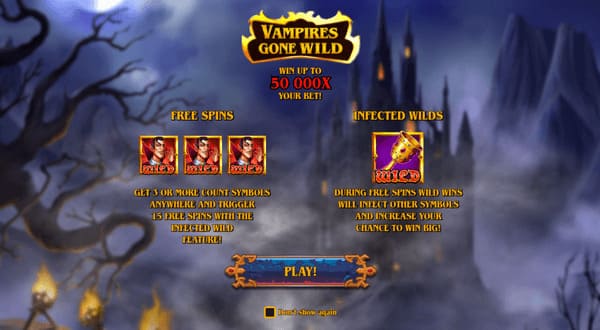 vampires gone wildゲーム